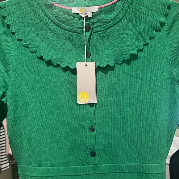 NWT green Boden sweater dress - Picture 2 of 5